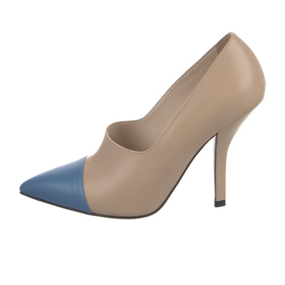 Fendi Leather Colorblock heels - Picture 4 of 5